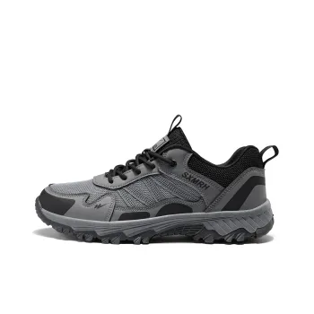 Binary Low Top Hiking Shoes Men's Dark Gray