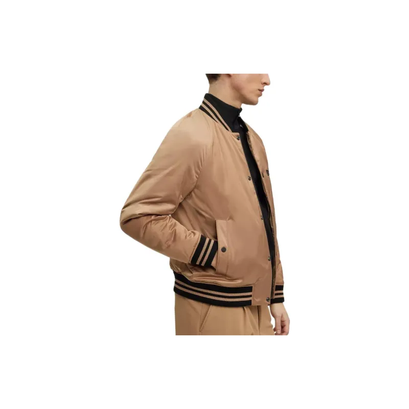 HUGO BOSS Jackets Men Brown-4