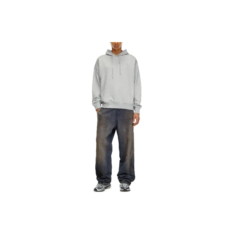 DIESEL FW24 Sweatshirt Men's Light Gray-1