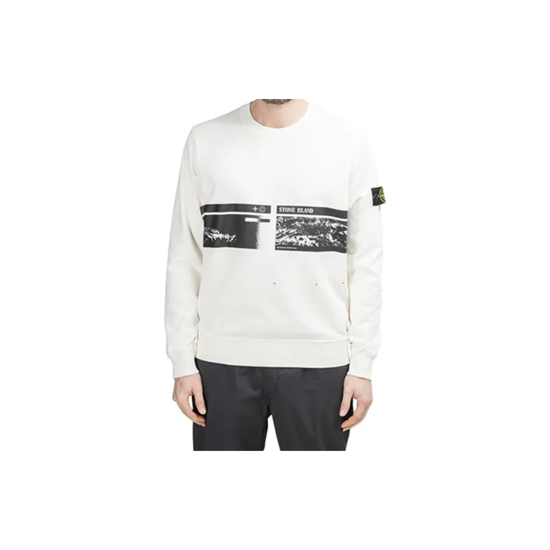 STONE ISLAND Sweatshirt Men's White-2