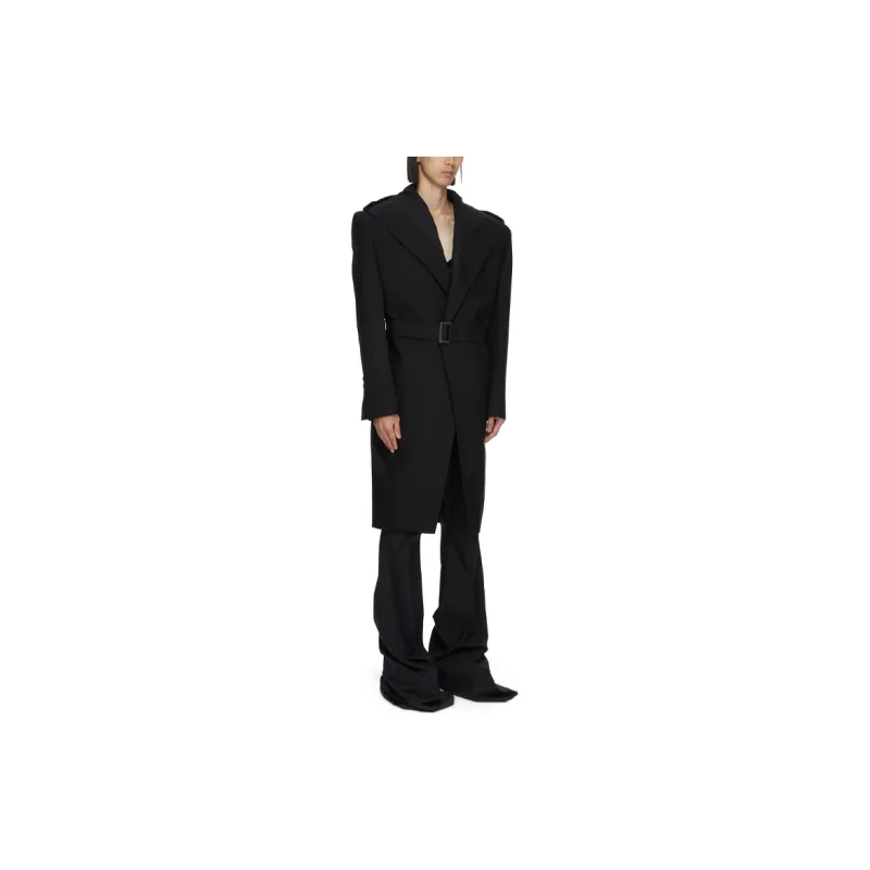 RICK OWENS Hooded Lido Tatlin Coat-2
