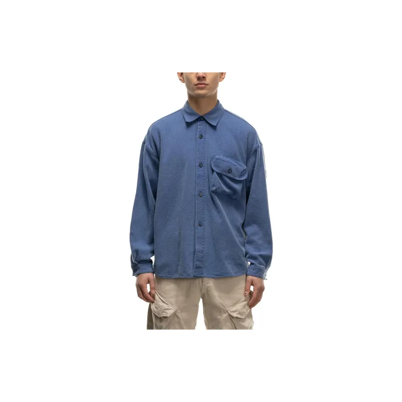 Cav Empt Shirts Men Marine Blue-3