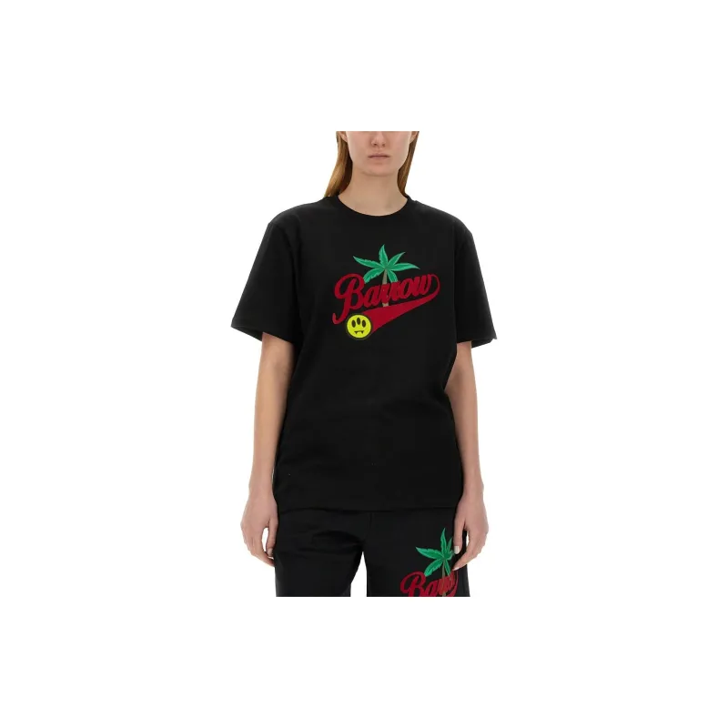 Barrow Logo Jersey T shirt-5