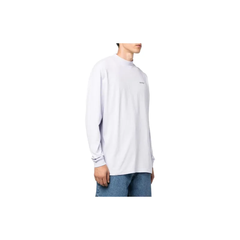 OFF WHITE Sweatshirts Men Light Purple-2