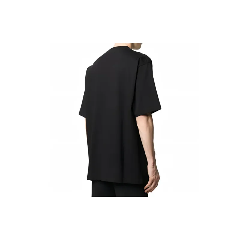 Balenciaga T Shirt Loose Fit Unisex Black-5