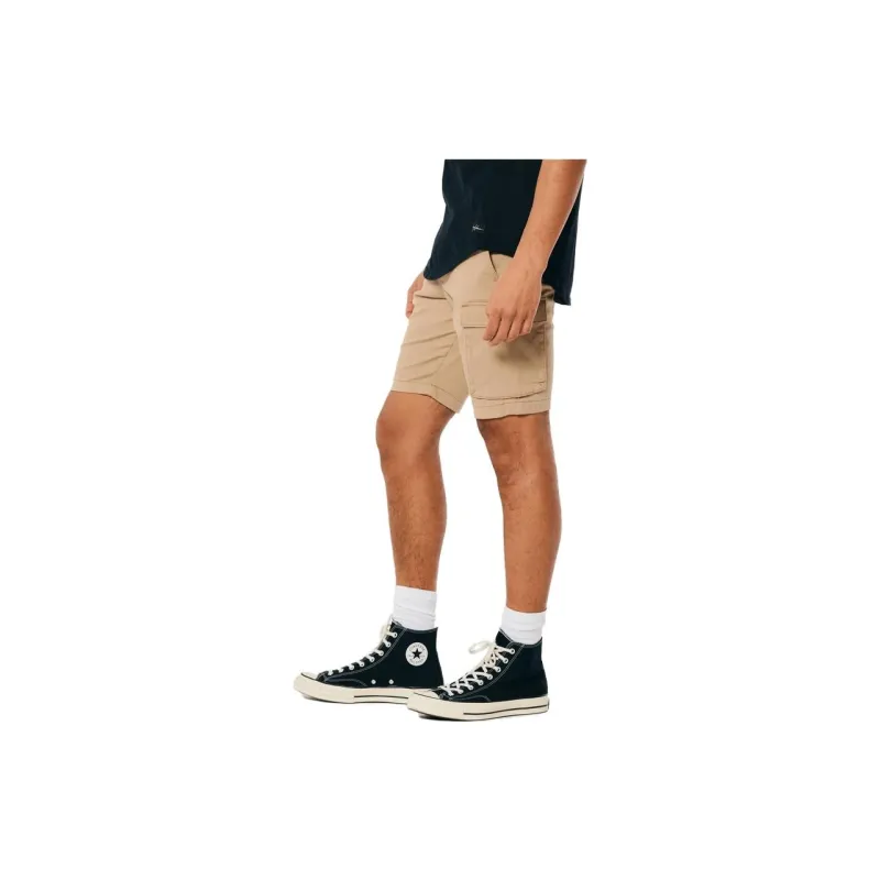 Hollister Cargo Shorts Men Light Khaki-2