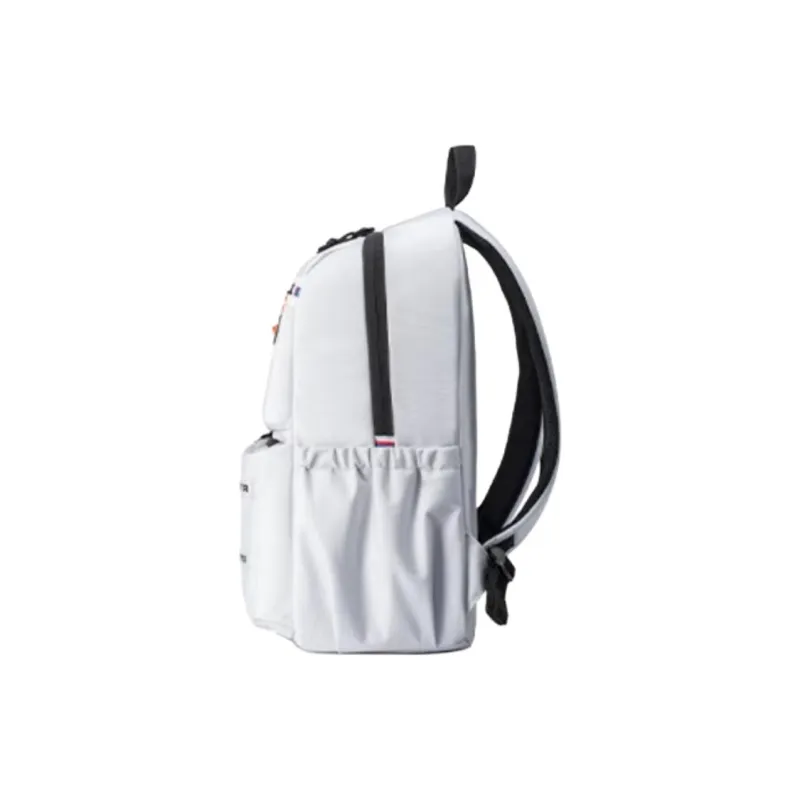 AMERICAN TOURISTER Fabric Backpack Unisex White/Marine Blue-1