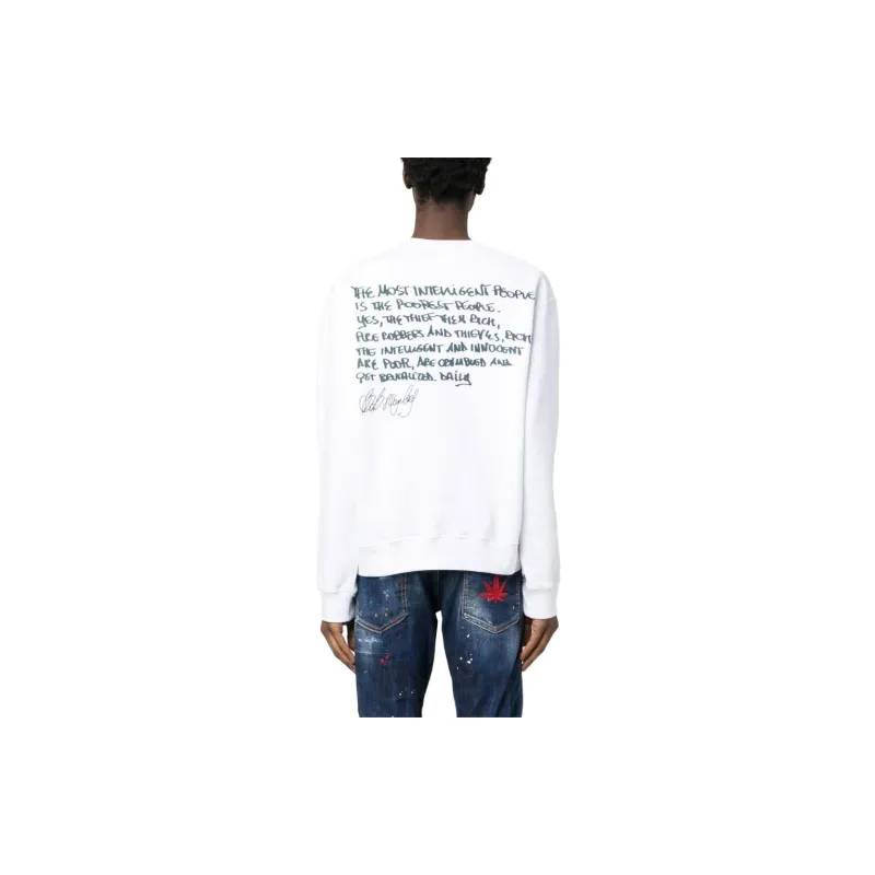 DSQUARED2 Bob Marley Print Sweatshirt-2