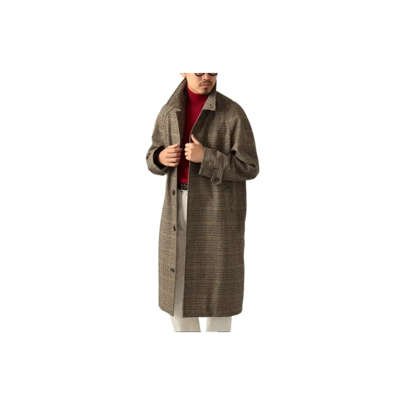 Beams x MACKINTOSH Coats Men's Brown Check-10
