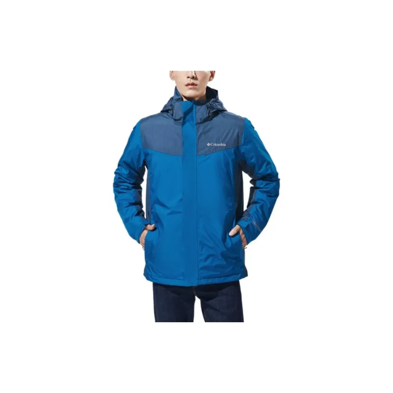 Columbia Down Jacket Men's Blue-2