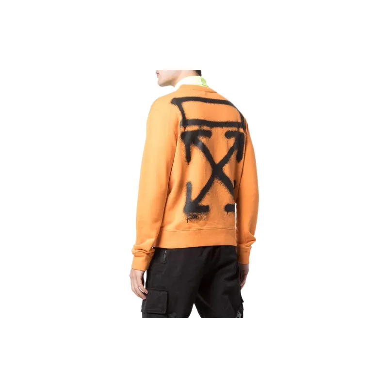 OFF WHITE Sweatshirts Men Orange-2