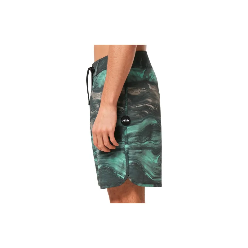 Oakley Abstract pattern Swim Shorts-5