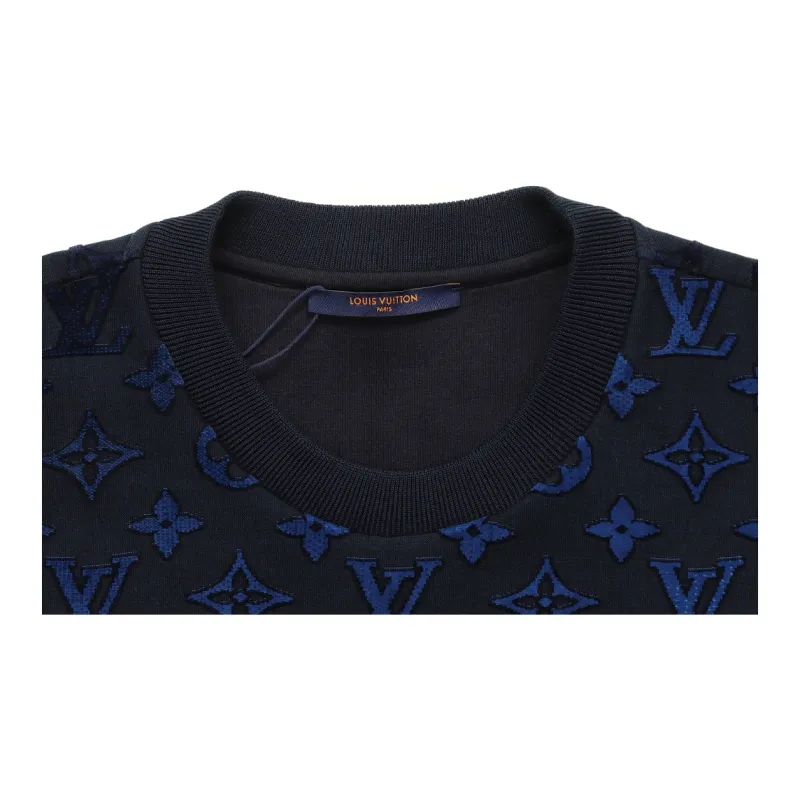 LOUIS VUITTON Gradient Monogram Fil Coup Sweatshirt-4