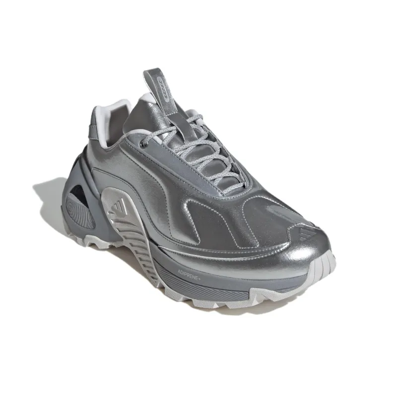 Adidas Wonder Runner Anti Slip Wear Resistant Low Top Running Shoes Unisex Silver Gray-2