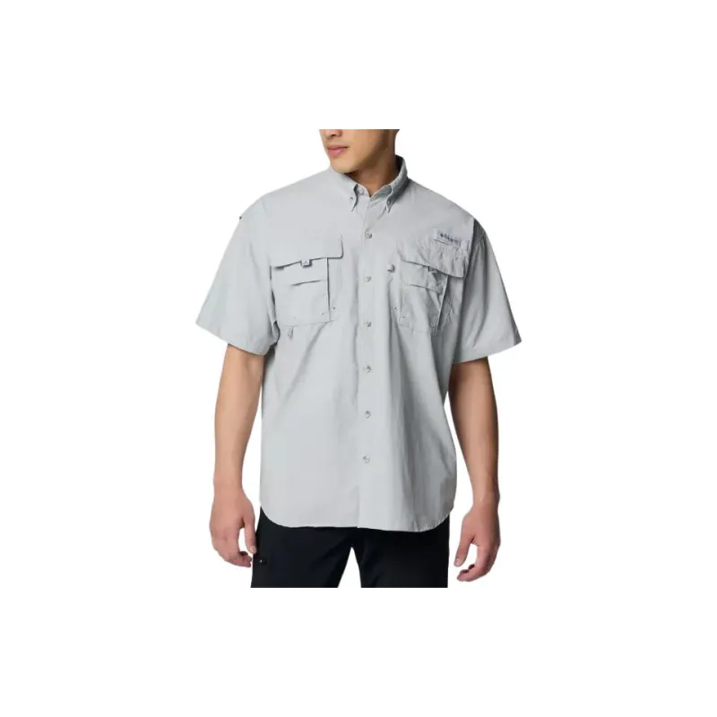 Columbia Shirts Men Gray-2