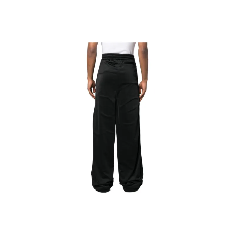 Vetements Logo print Wide leg Trousers-2
