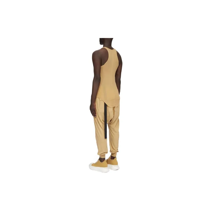 Rick Owens DRKSHDW SS24 Tank Tops Men's Mustard Yellow-3