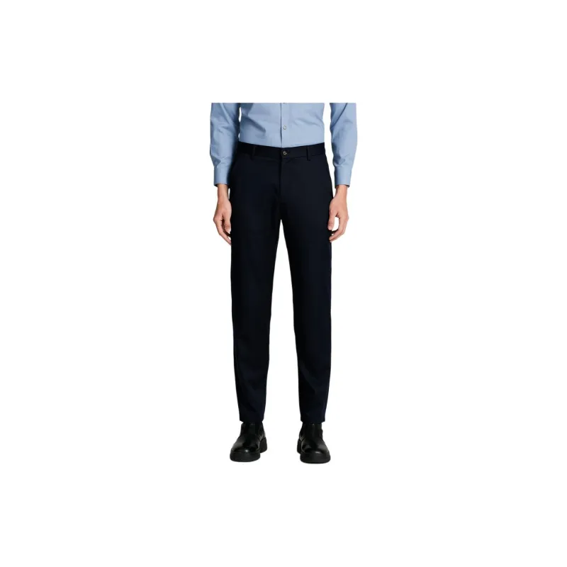 Satchi Casual Pants Men's Navy Blue-1