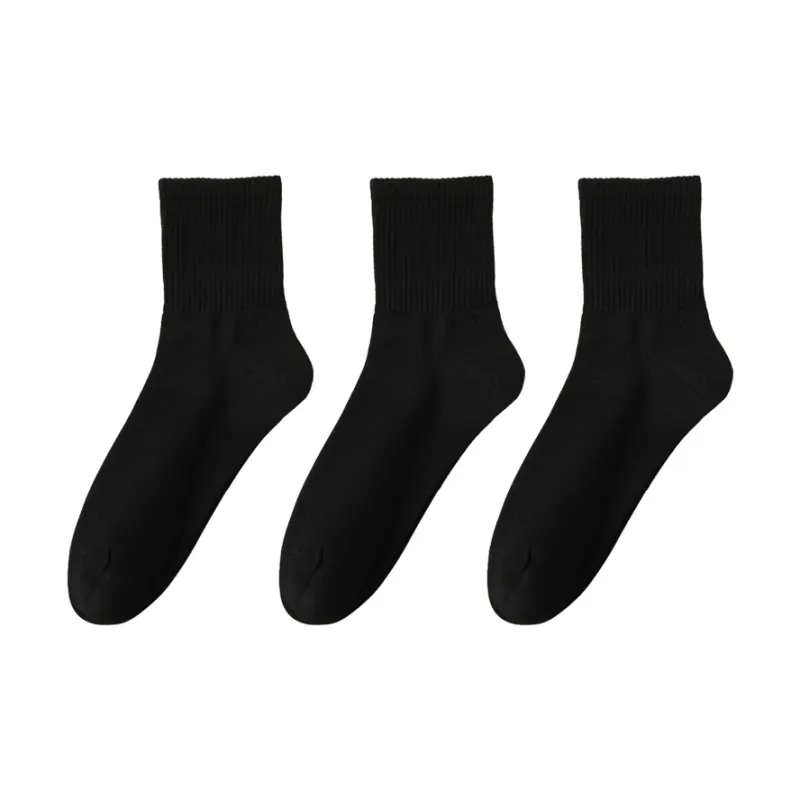 MIIOW Trend Party Series Mid Calf Socks Men's 3 Pack-8