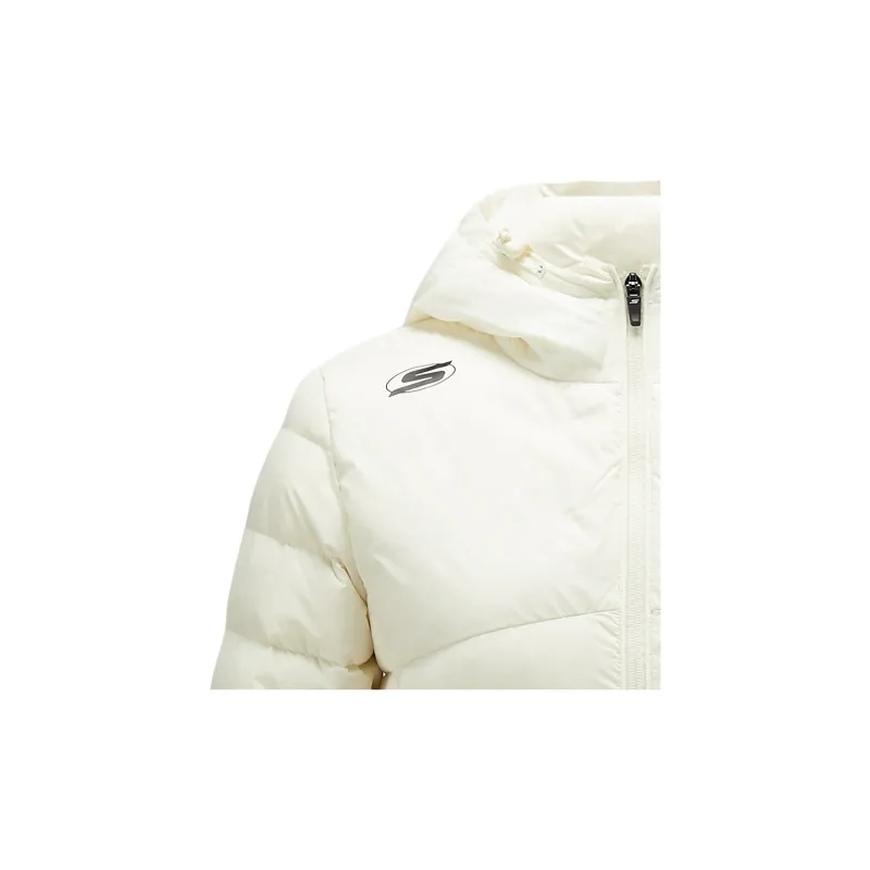 Skechers Basic Sports Series Down Jackets Women's Marshmallow White/0074-3