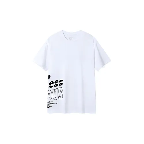 XTEP Vitality Series T-Shirts Unisex Pearl White