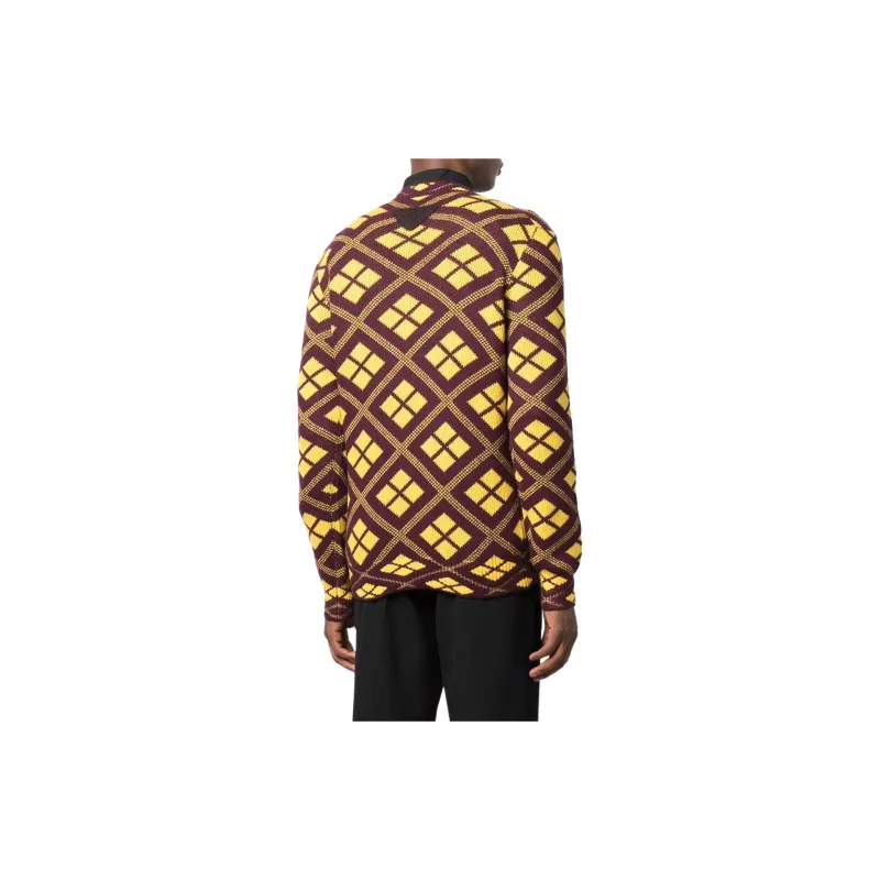 PRADA Sweaters Men Brown-4