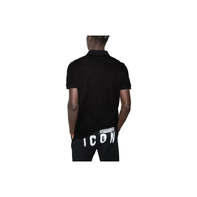 Dsquared2 Icon Printed Polo Shirt-3