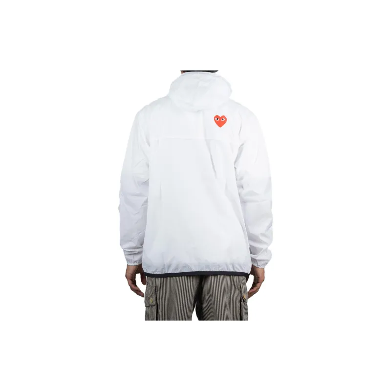 Comme Des Garcons Play X K Way Kids Full Zip Jacket-3