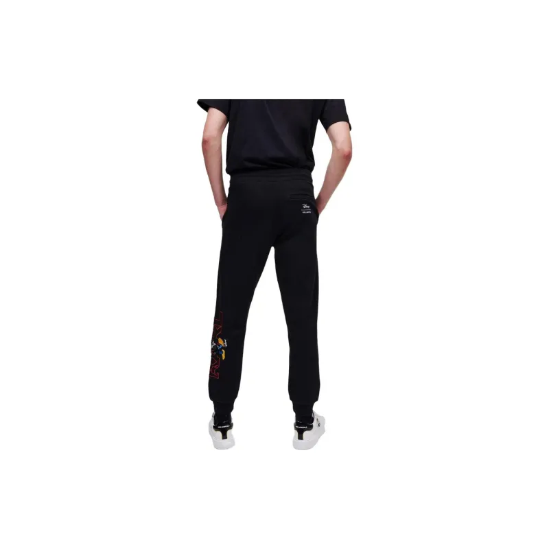 KARL LAGERFELD x Disney Knitted Sweatpants Men's Black-2