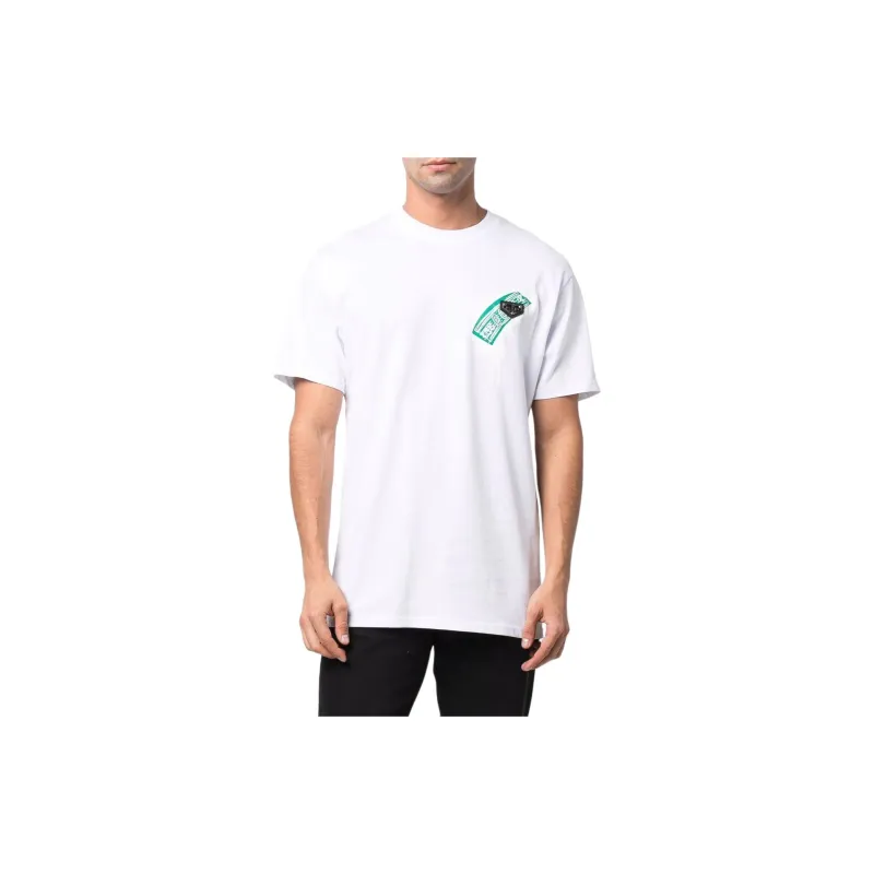 PHILIPP PLEIN Cheque print Round Neck T shirt-1
