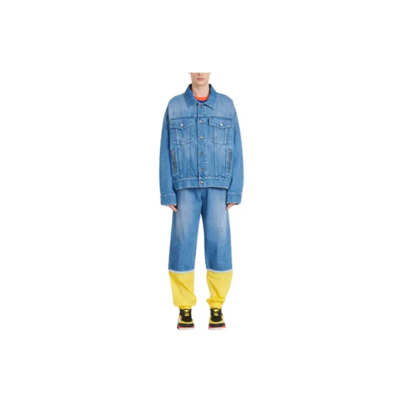 BALMAIN X Pokemon Print Denim Jacket-2