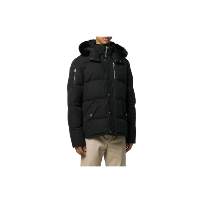 Moose Knuckles Down Jackets Men Black-6