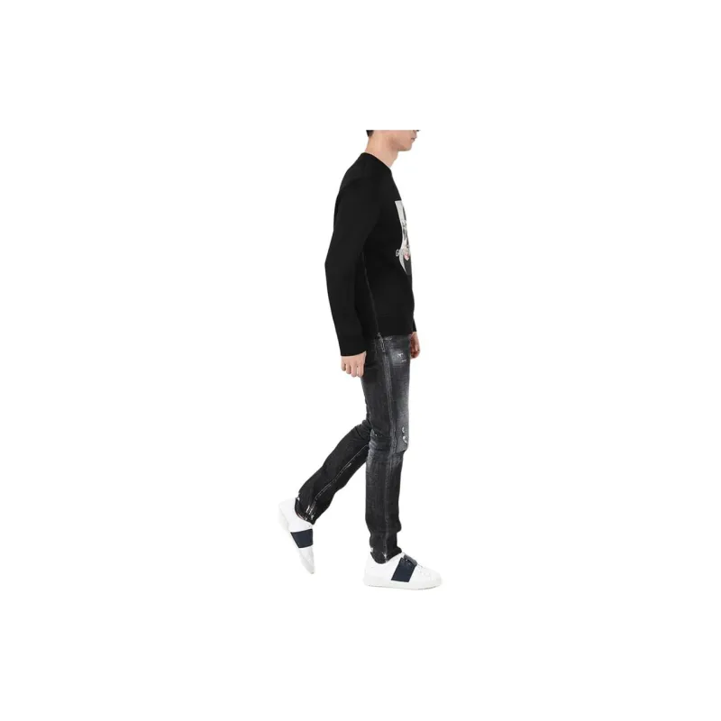 Neil Barrett Graphic Printed Crewneck Sweatshirt-5