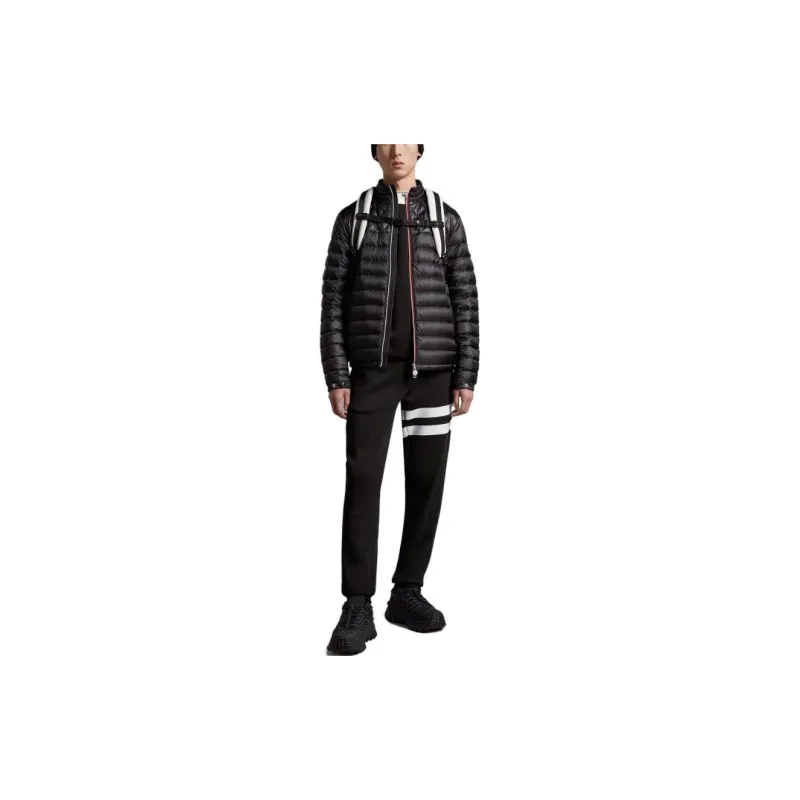 Moncler Benamou Short Down Jacket Down Jacket Men's Black-4