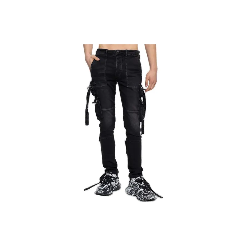 AMIRI Cargo-pockets Skinny Jeans-2
