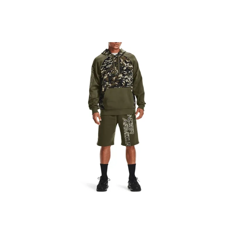 Under Armour Script Sweatshirts Men Green-2