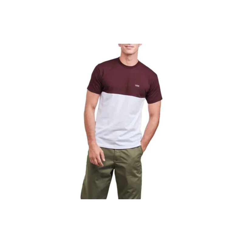Vans T Shirts Men Red Brown-4