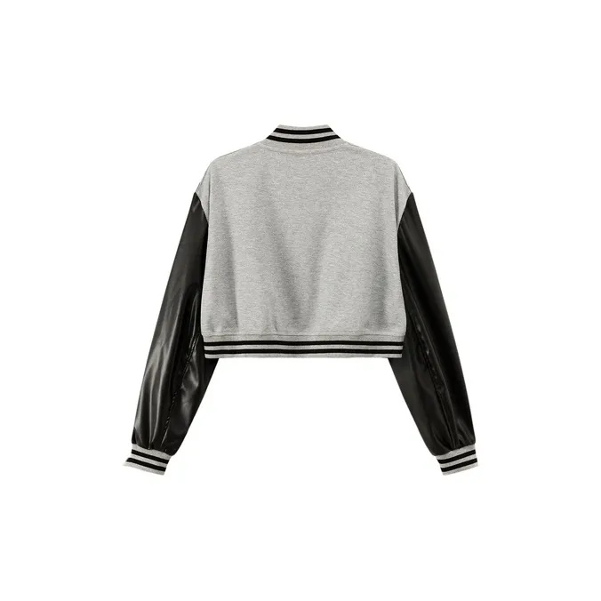 CHUU Cropped Coats Women's Dark Gray-1