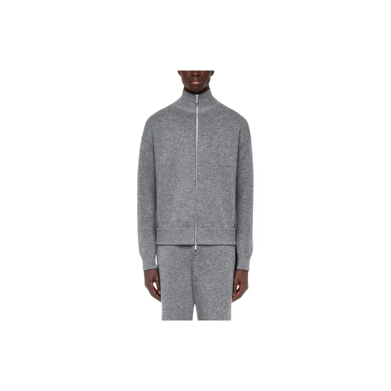 Ferragamo Zip-up Knit Cardigan-1