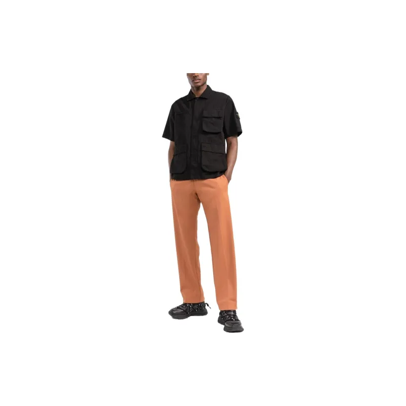 STONE ISLAND SS22 Shirt Men's Black-2