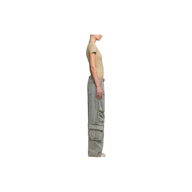 Entire Studios Acid wash Cargo Jeans-3