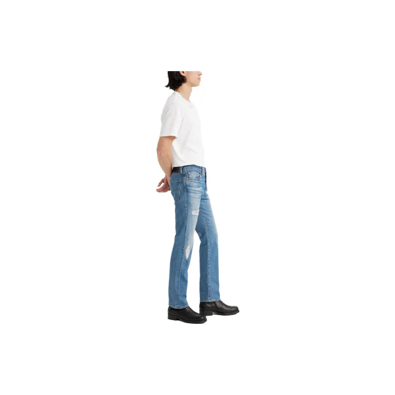 Levis Mid rise Straight leg Jeans-5