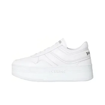 CELINE Blocks Wedge Optic White Women's'ss