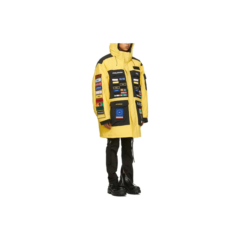 Hood By Air Jackets Men Yellow-5