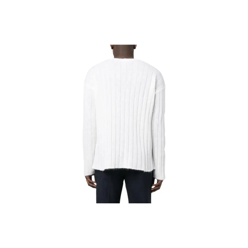 GIORGIO ARMANI Sweaters Men White-3