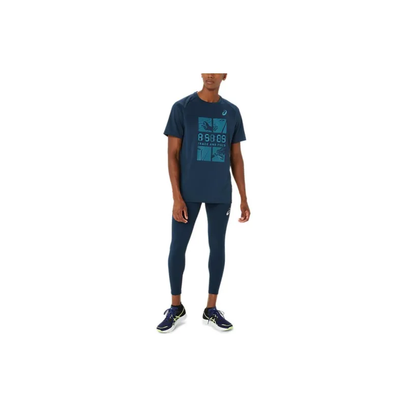 Asics T Shirt Men's French Blue-1