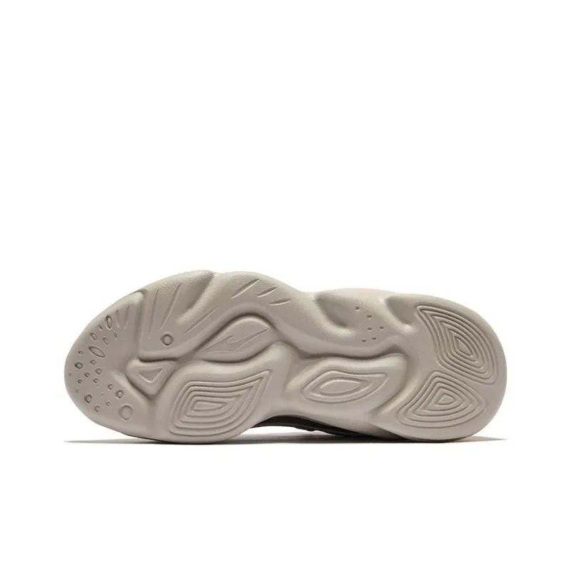 Erke Wei Yang Fall/Winter Edition Height Increasing Low-Top Casual Shoes Women's Painted Gray Brown Stone-4