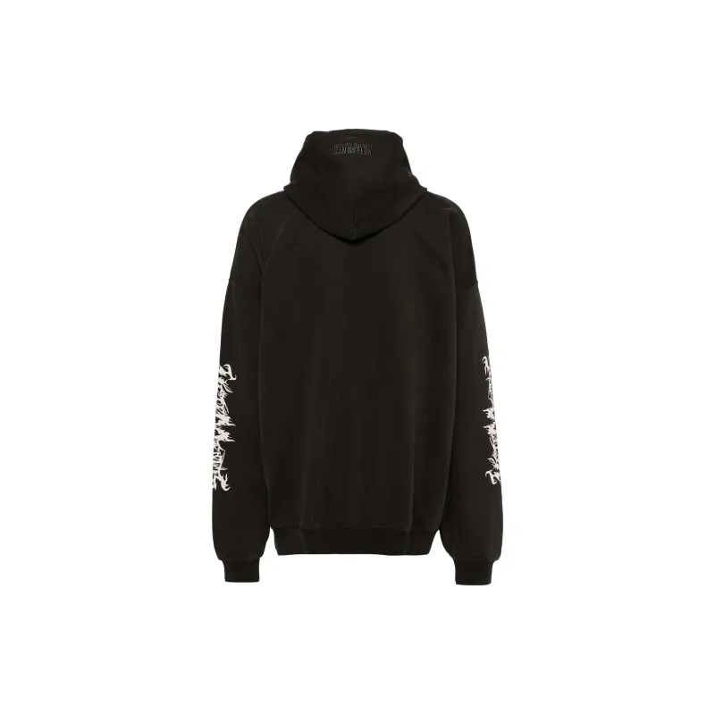 Vetements Patched Metal Hoodie-1