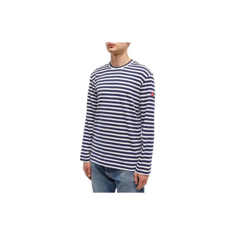CDG T Shirts Men Blue-1