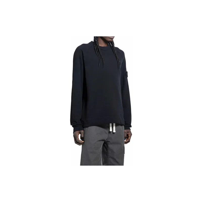 STONE ISLAND Compass Patch Crewneck Sweatshirt-3